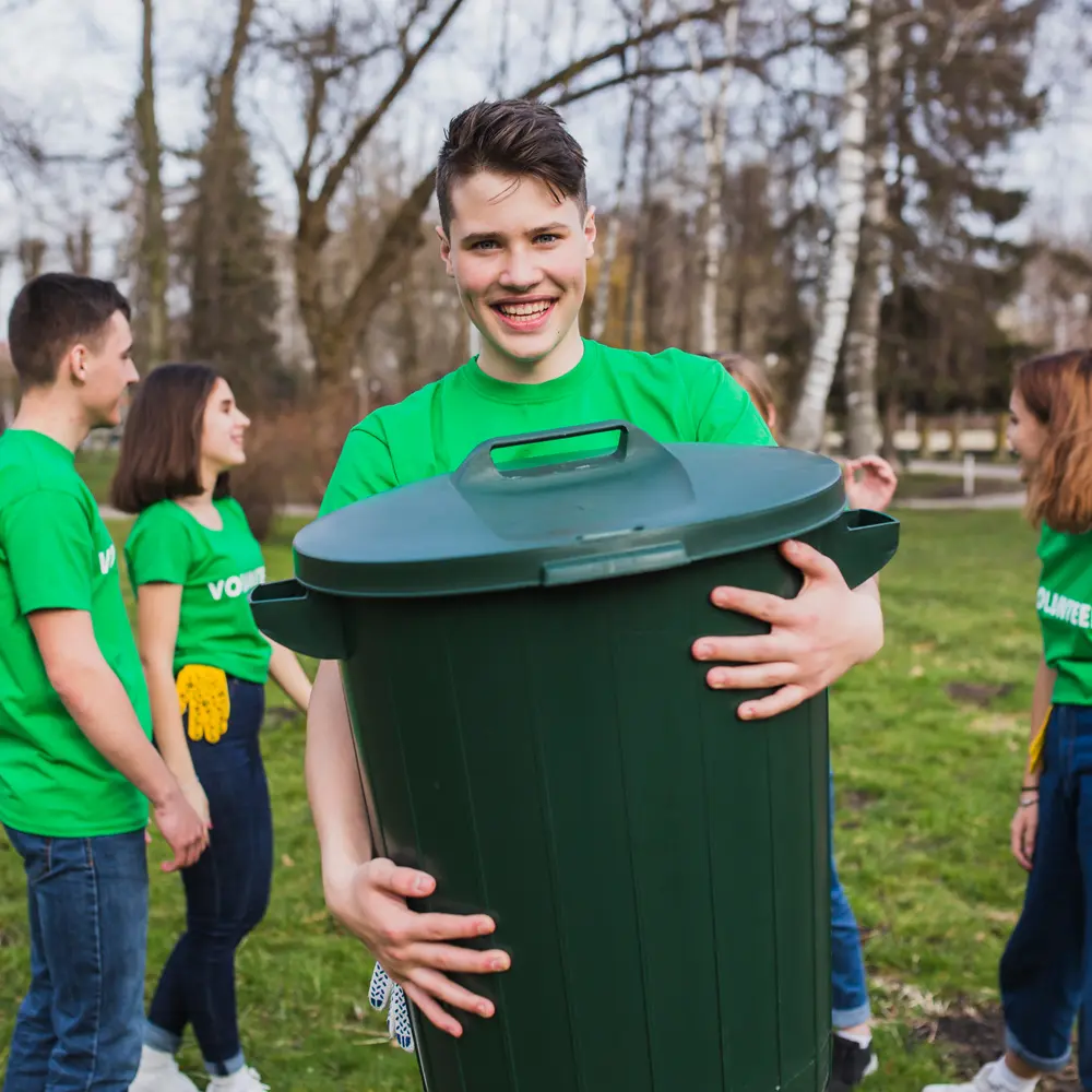 Waste management staff